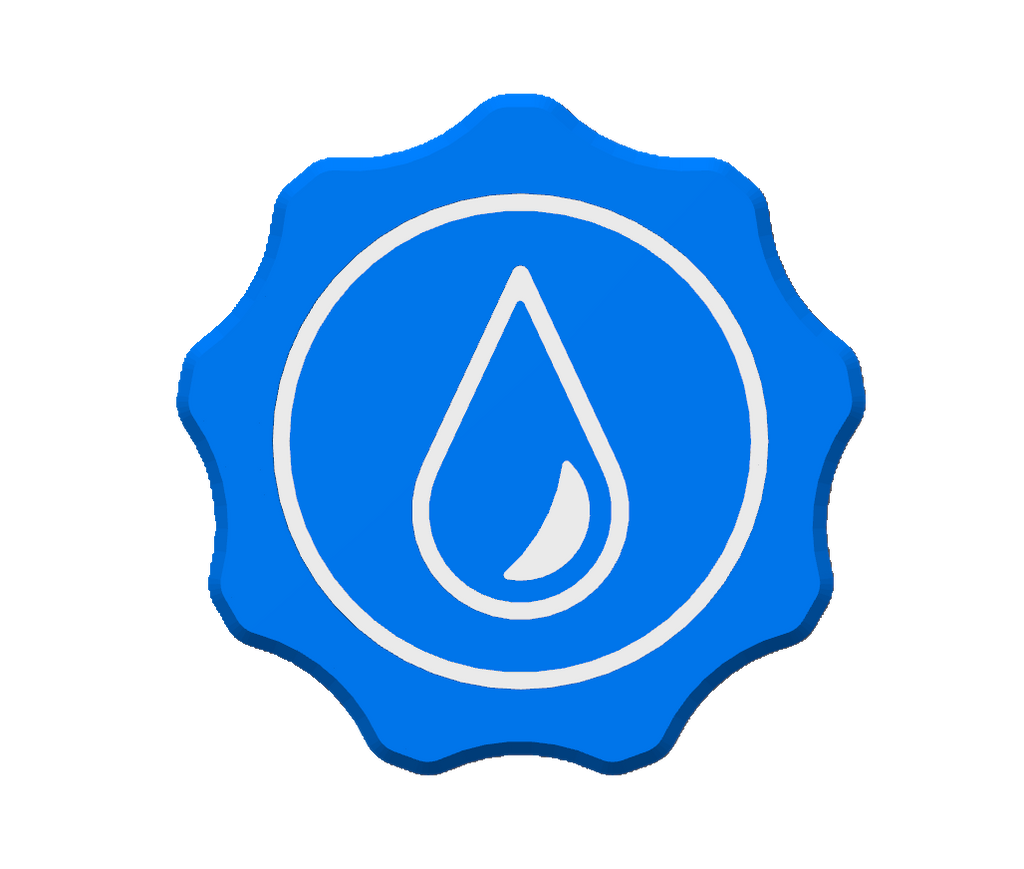 Water Fill Cap – Marked Grow Port Cover for Easy Refills