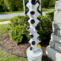 Hydroponic Tower Bundle, 24 Plant Cups, Garden Kit for Home Growers