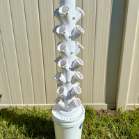 Hydroponic Tower Bundle, 24 Plant Cups, Garden Kit for Home Growers